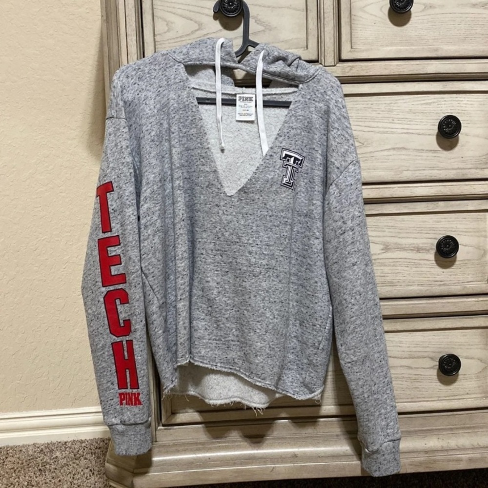 PINK Texas Tech Hoodie